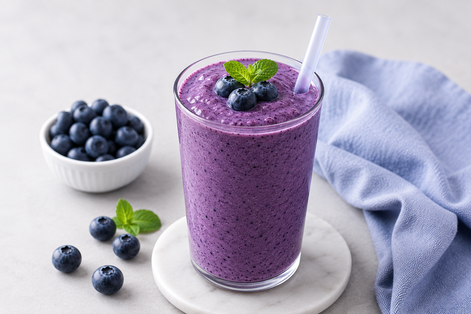 Easy Blueberry Smoothie