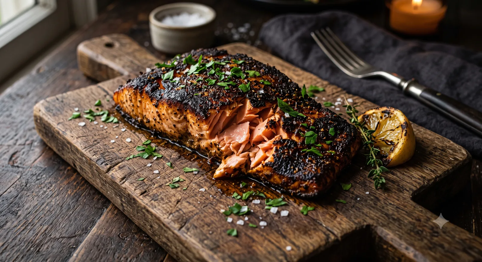 Blackened Cajun Salmon