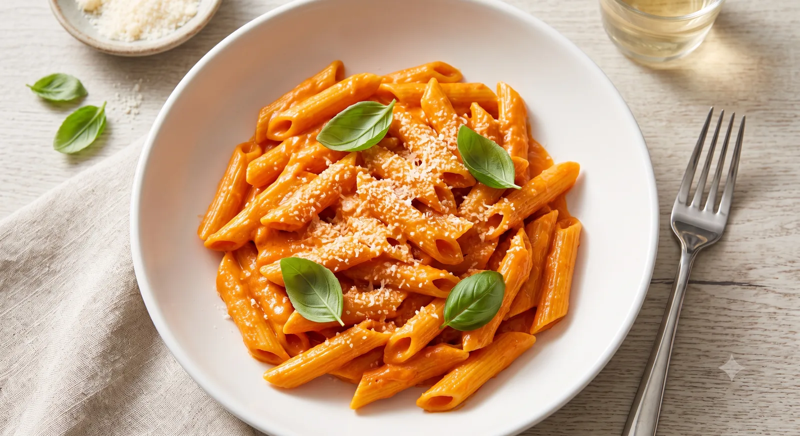 Creamy Penne alla Vodka