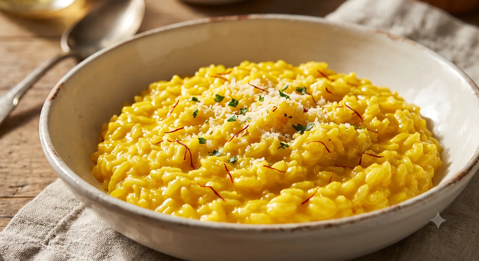 Milanese Saffron Risotto