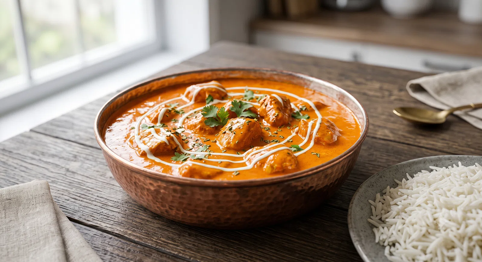 Indian Butter Chicken (Murgh Makhani)