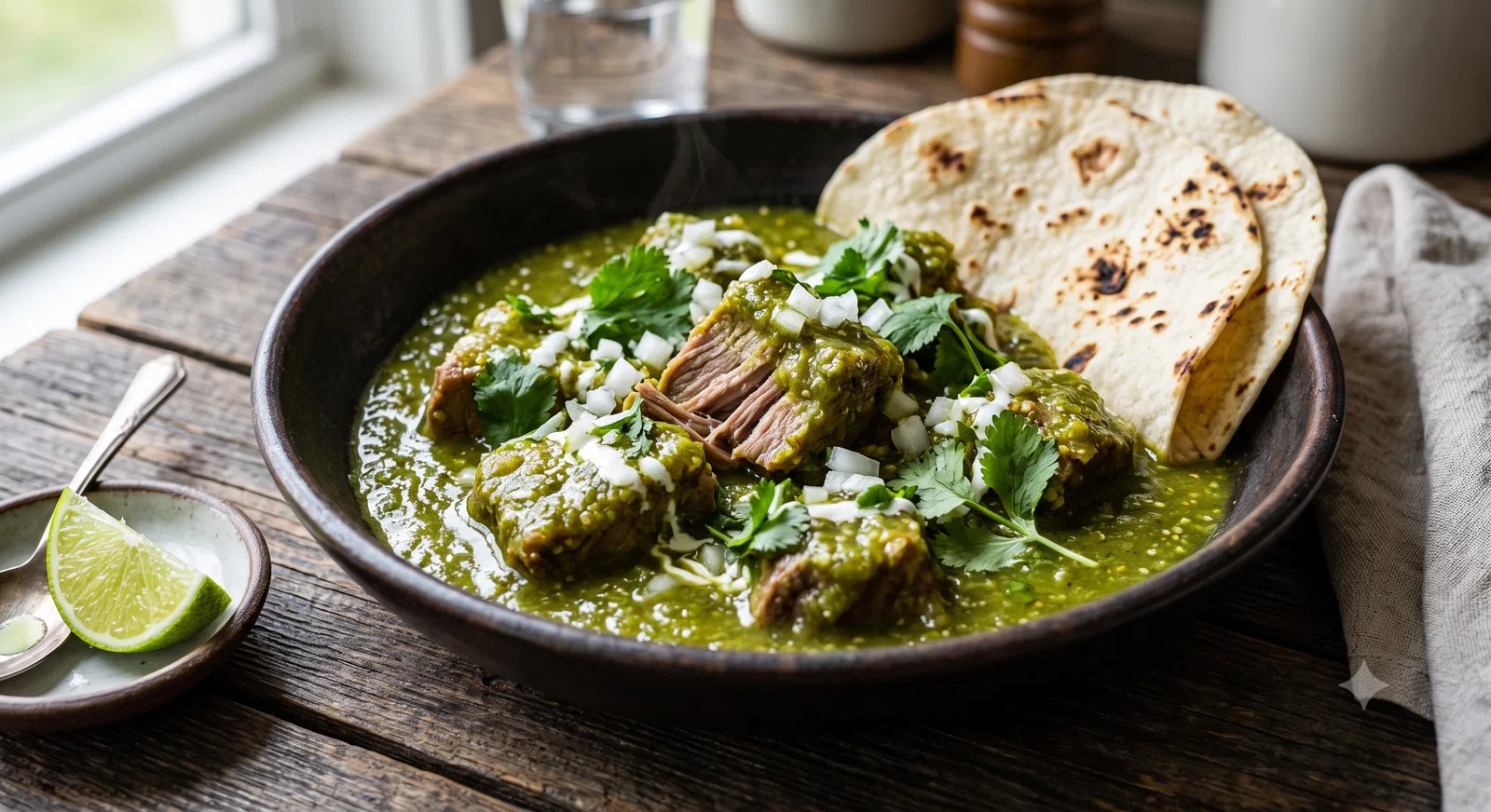 Tex-Mex Pork Chile Verde