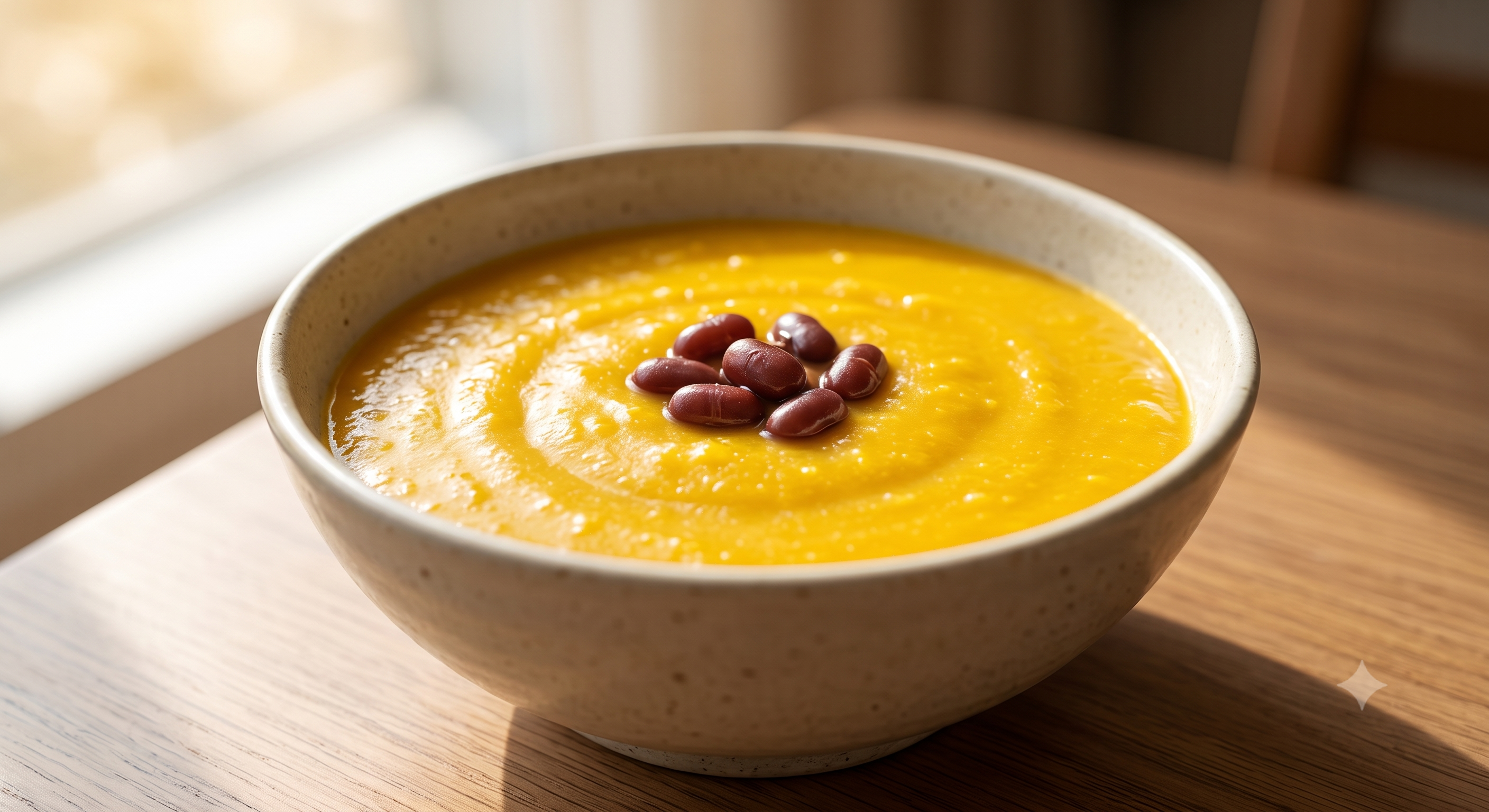 Korean Sweet Pumpkin Porridge (Hobak-juk)